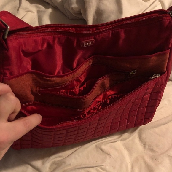 ♦️ Lug | Puffed Red Purse - Picture 9 of 10